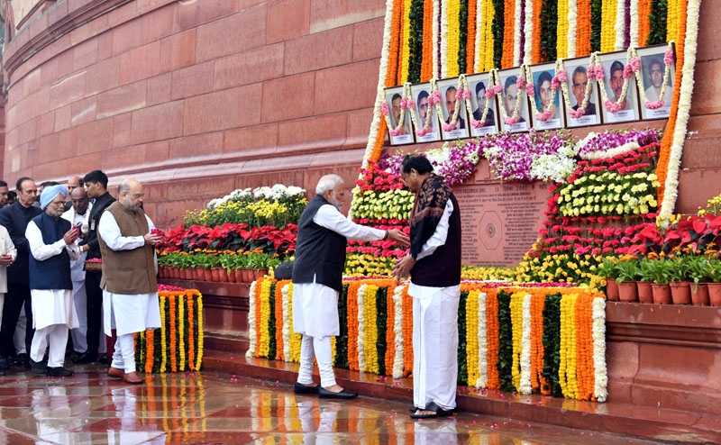 PM offering tribute to the Martyrs