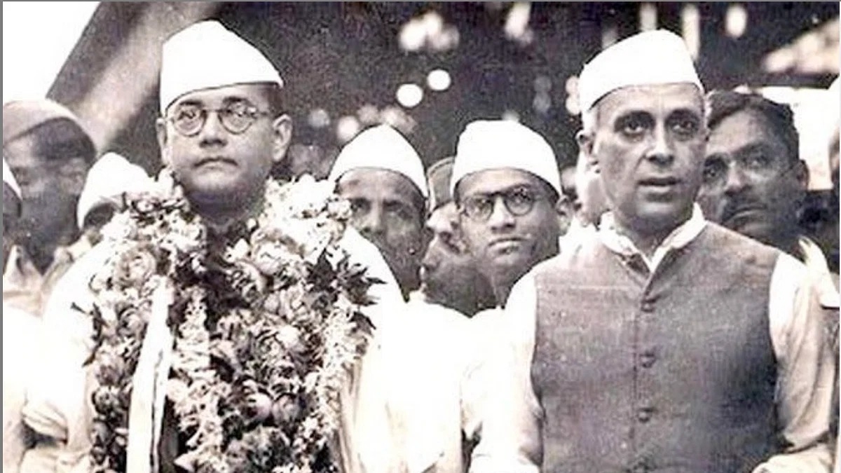 Nehru and Subhash Babu