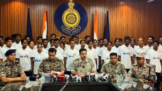 37 Maoists Surrender in Dantewada After Years of Activity