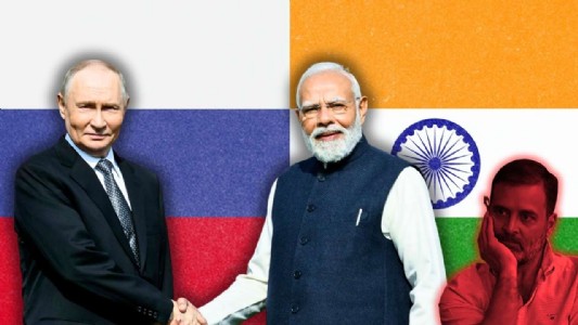 भारत-रूस संबंध मजबूत हुए, जबकि कांग्रेस फिर भ्रम और बौखलाहट में डूबी