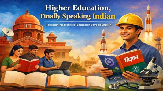 Higher Education, Finally Speaking Indian