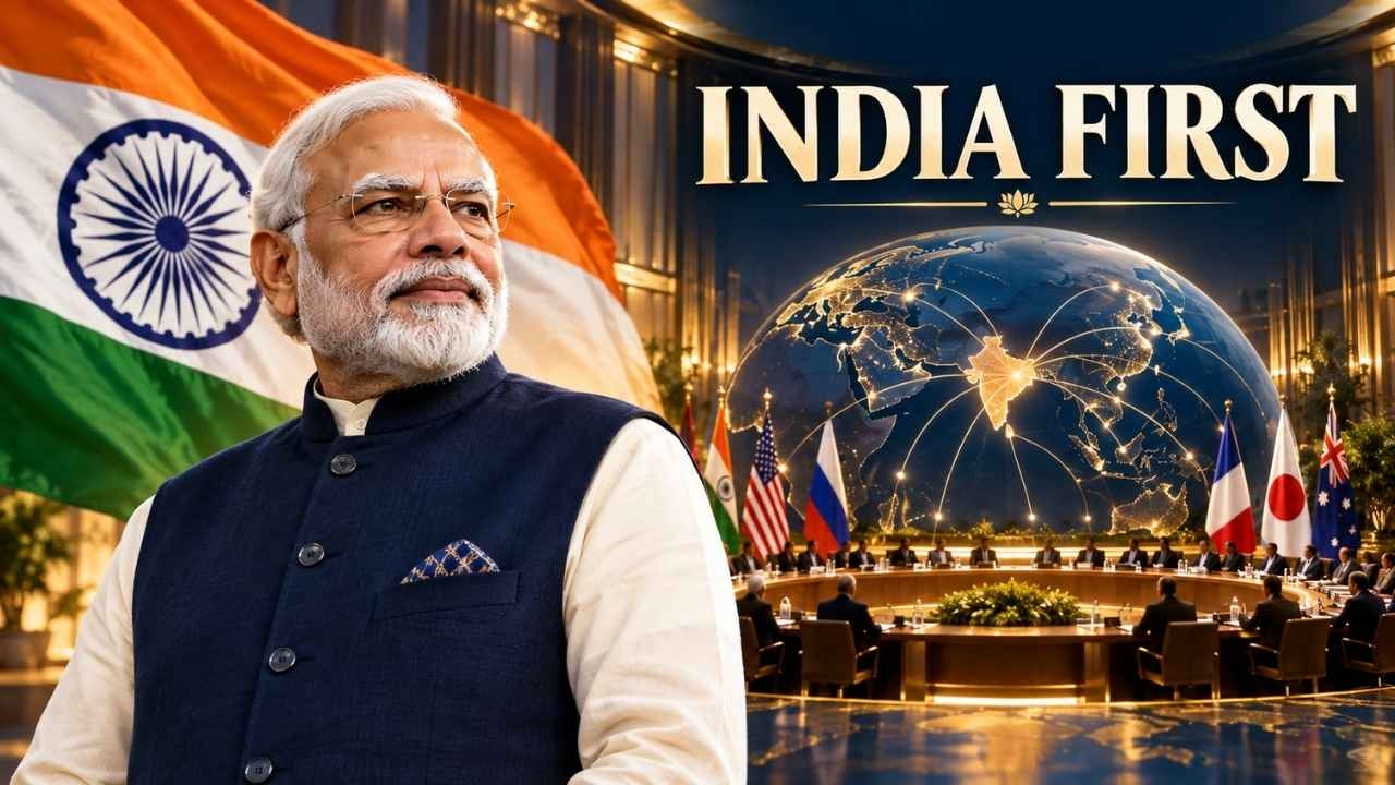India First How Narendra Modis Diplomacy Reclaimed the Republics Strategic Voice - FEATURED IMAGE