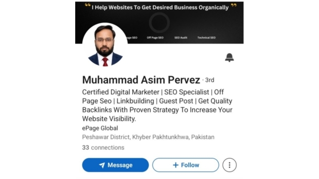Muhammad Asim Pervez