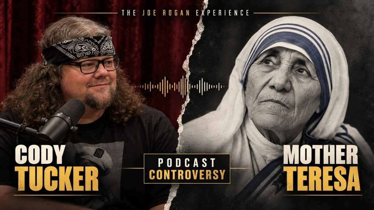 Mother Teresa a Scumbag Cody Tucker in Joe Rogan Podcast - FEATURED IMAGE