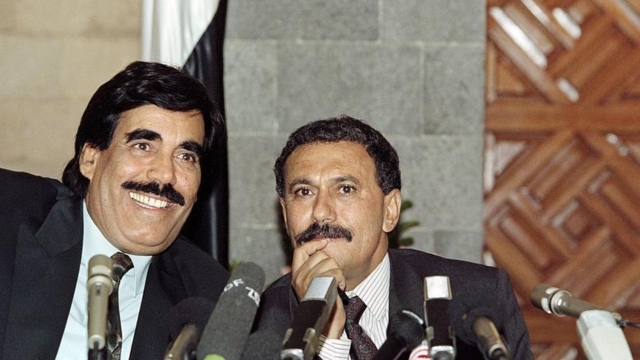 Ali Abdullah Saleh and Ali Salim al Beidh 