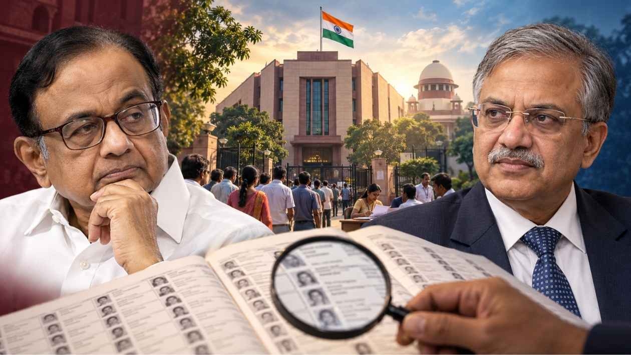ECI Fact Checks Congresss Fallacy Chidambaras SIR Abandonment Claim Collapses Under Scrutiny- FEATURED IMAGE