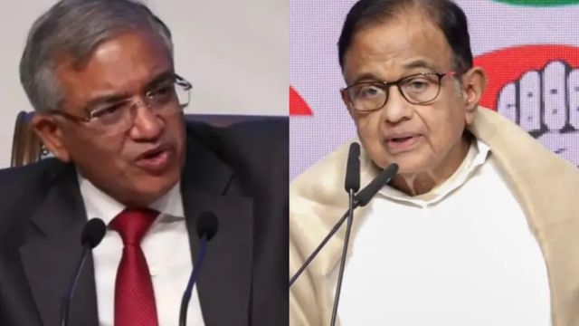 P Chidambaram and Gyanesh Kumar