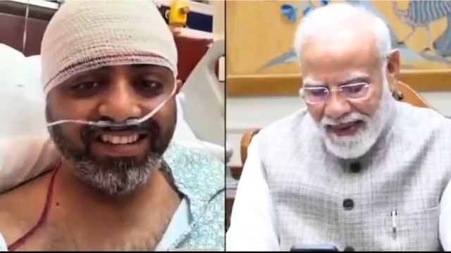 MODI JI AND CAPTAIN SMIT VC