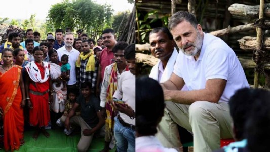 बालाघाट में बच्चों की मौत पर राजनीति करने पहुचे राहुल गाँधी