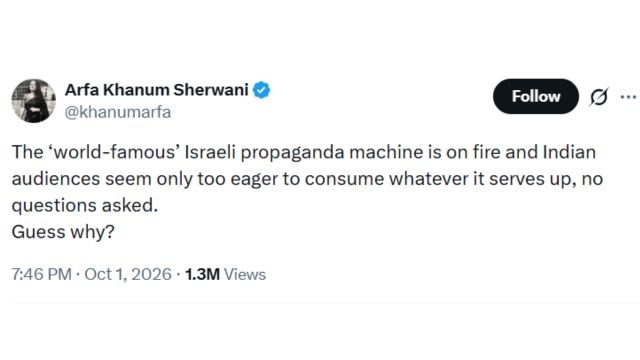 left leaning Arfa Khanums tweet on flydubai incident