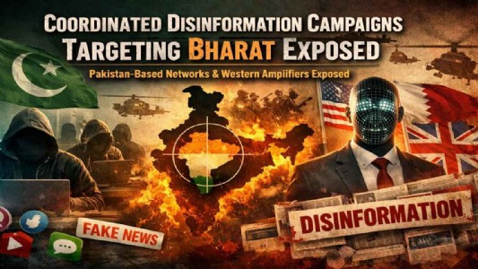 Coordinated Disinformation Campaigns Targeting Bharat Exposed