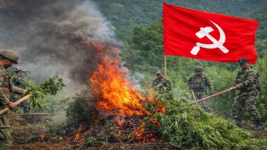 माओवादियों का नशे वाला खेल खत्म, पुलिस ने जड़ से उखाड़ी अवैध खेती