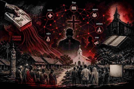 विदेशी फंडिंग, ईसाई मिशनरी और अवैध कन्वर्जन (भाग 1): उत्तर छत्तीसगढ़ में गांव के गांव बन गए ईसाई