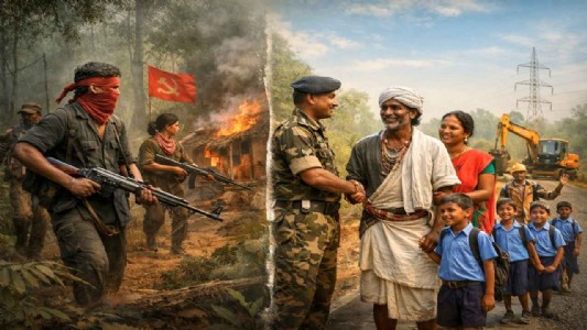 नक्सलबाड़ी से दंडकारण्य तक फैले लाल आतंक का पतन, लोकतंत्र और विकास की ऐतिहासिक वापसी