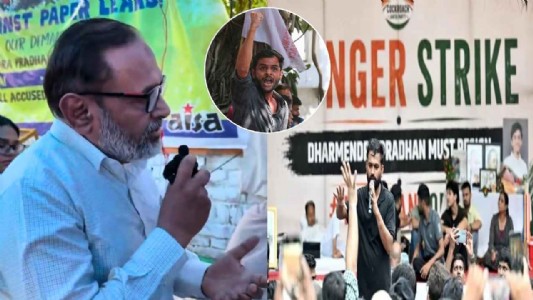 CJP प्रदर्शन में एक्टिव हुआ 'एंटी-इंडिया गैंग'? जंतर मंतर पर उमर खालिद के पिता की एंट्री