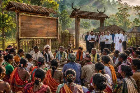 बस्तर : ईसाई कन्वर्ज़न के विरुद्ध जनजाति समाज में आक्रोश, कांकेर से सुकमा तक ग्रामसभाओं ने खोला मोर्चा