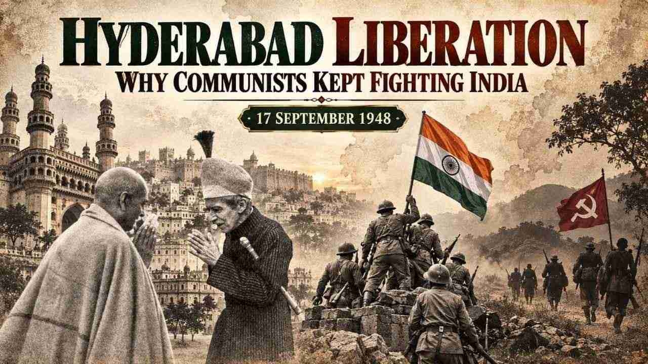 FEATURED IMAGE - Hyderabad Liberation Why Communists Kept Fighting India After the Nizam Surrendered
