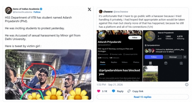 allegations on adarsh priyadarshi 