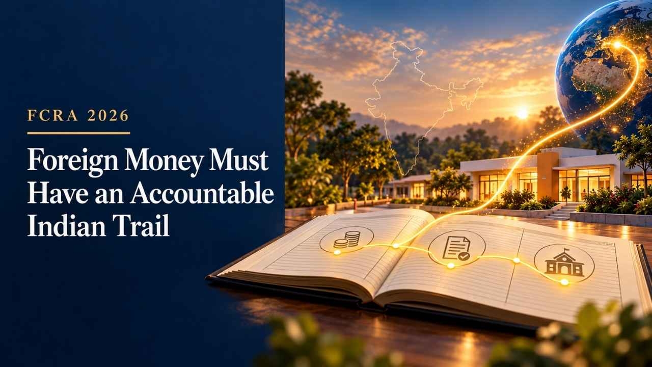 FCRA 2026 Foreign Money Must Have an Accountable Indian Trail - FEATURED IMAGE